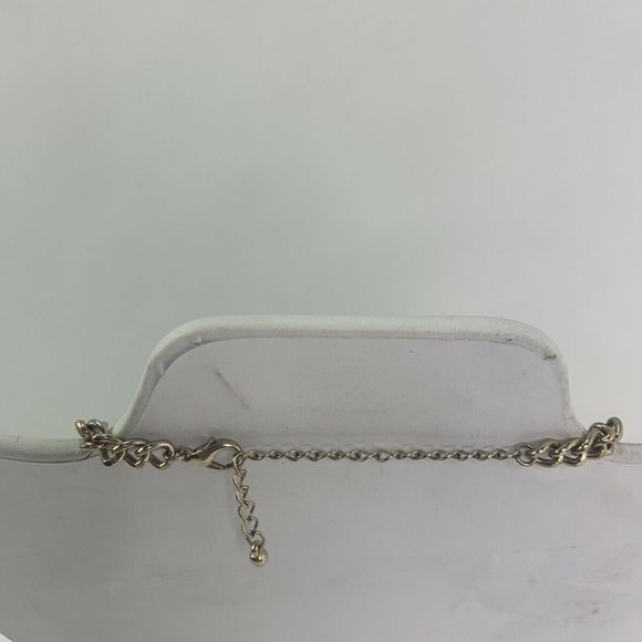 Gold Tone Immaculate Faceted Beaded Bib Necklace - Picture 3 of 5